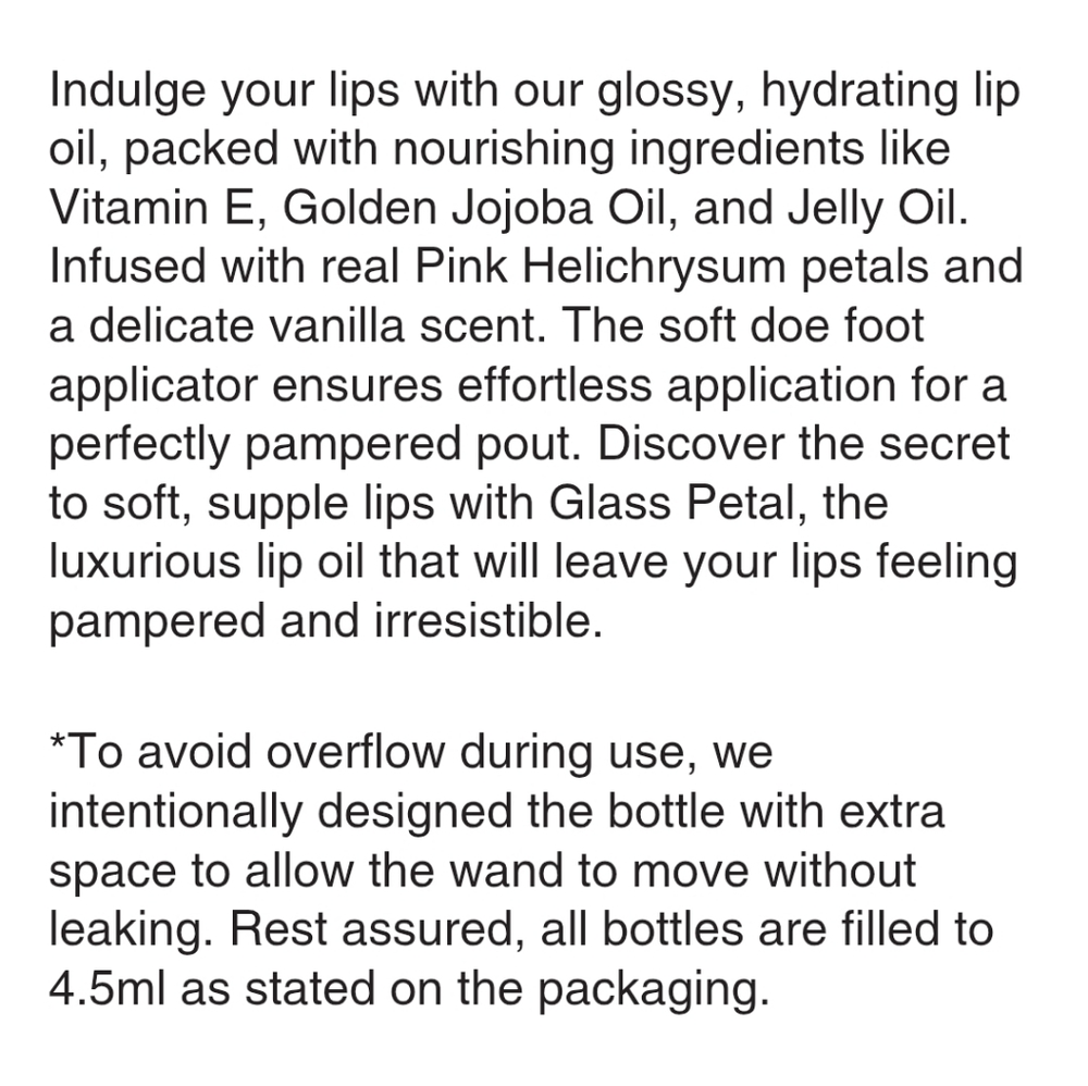 NIB DOSE OF COLORS GLASS PETAL LIP OIL TOP COAT - Picture 4 of 15